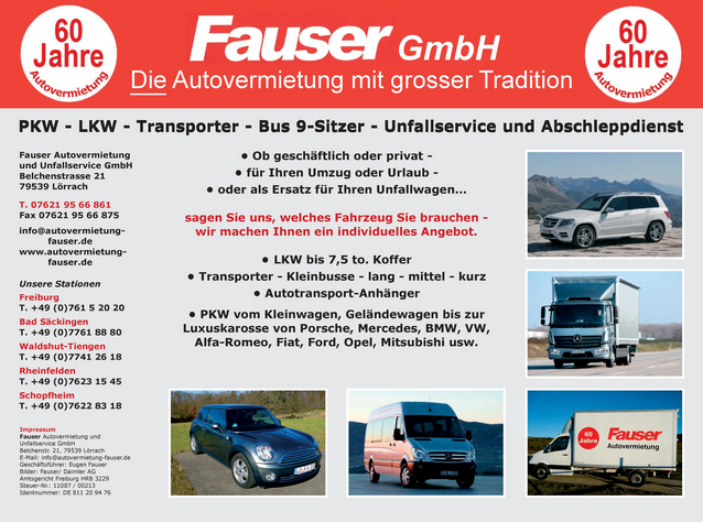 Fauser Autovermietung und Unfallservice GmbH