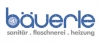 Logo bäuerle sanitär, flaschnerei, heizung, haushaltwaren