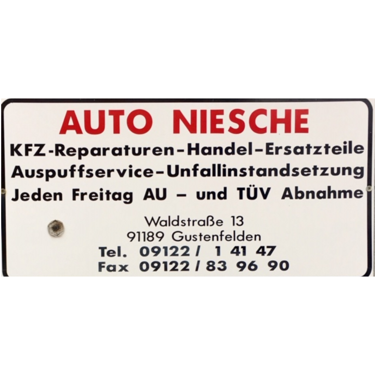 Logo Autowerkstatt Hans-Jochen Niesche