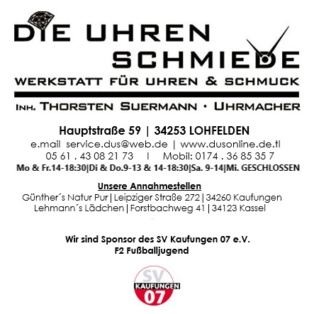 Logo DIE UHREN SCHMIEDE