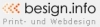 Logo besign.info - Print- und Webdesign