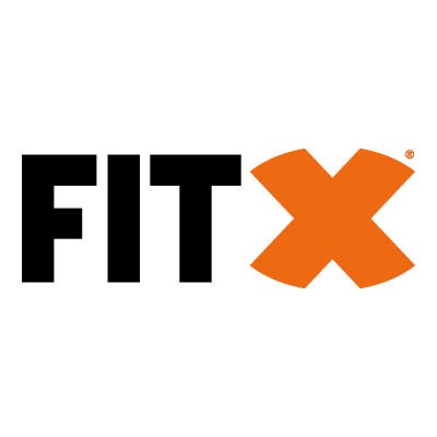 Logo FitX Fitnessstudio