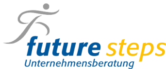 Logo future steps Unternehmensberatung, Inhaber Thomas Achim Werner