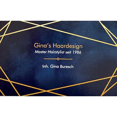 Logo Gina‘s Haardesign