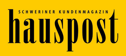 Logo hauspost - schweriner kundenmagazin