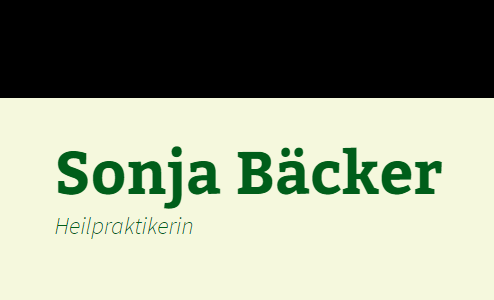 Logo Heilpraktikerin Sonja Bäcker