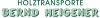 Logo Bernd Heigener Holztransporte