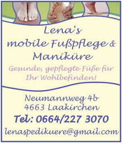 Logo Lena's Fußpflege - Blagojevic Snjezana