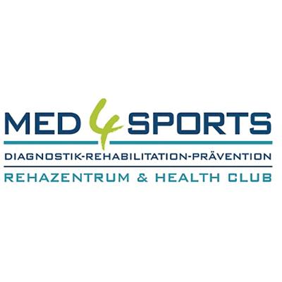 Logo MED4SPORTS Rehazentrum & Health Club