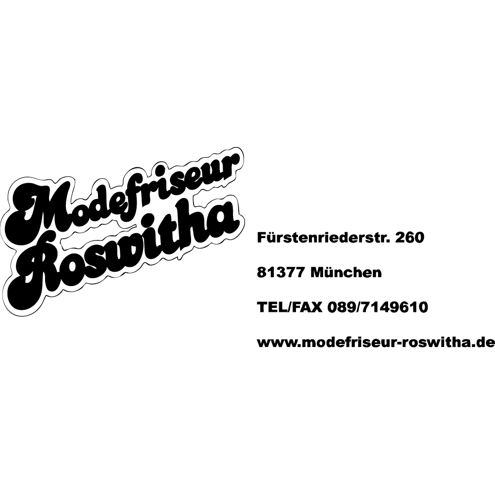 Logo Modefriseur Roswitha