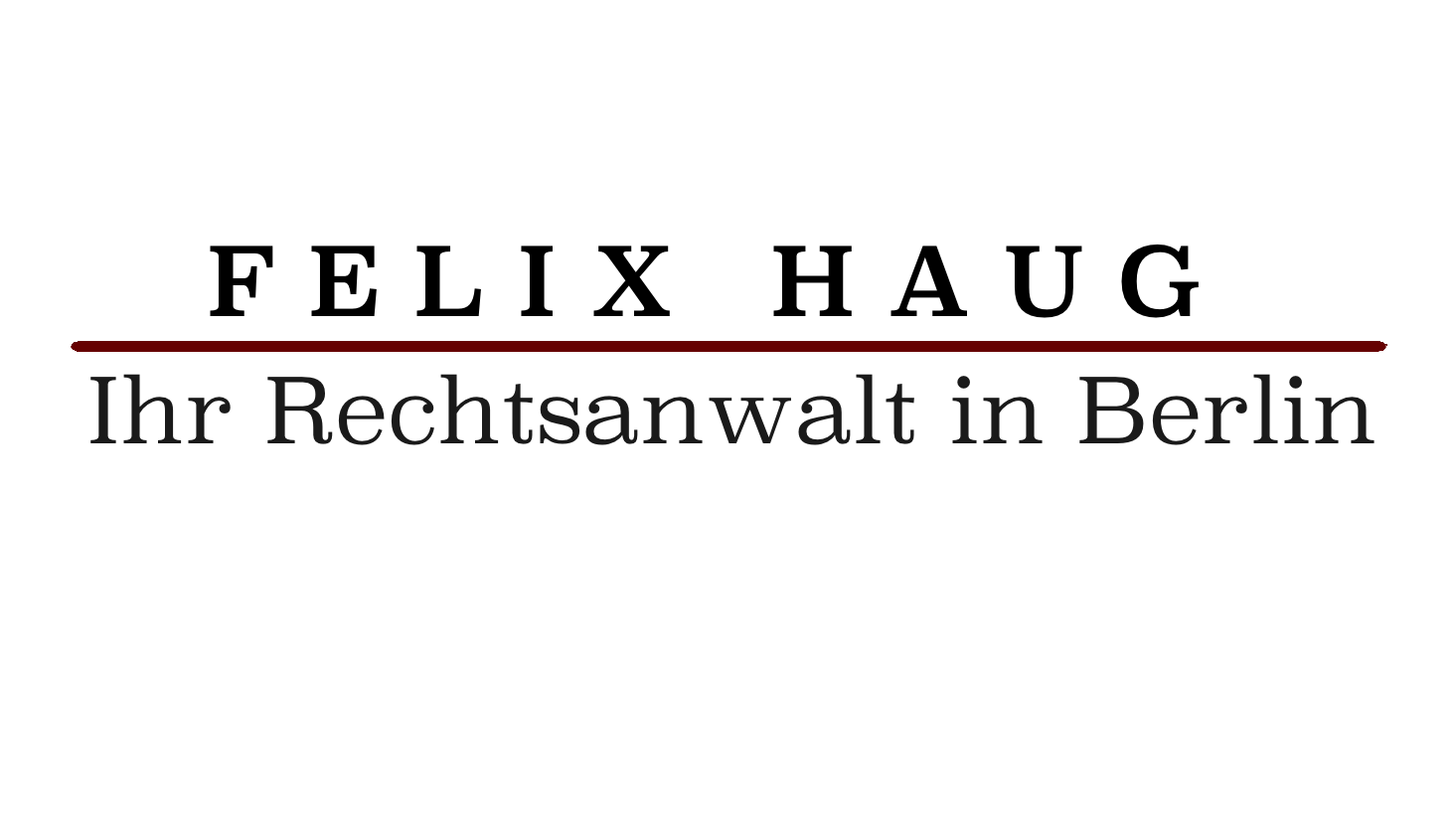Logo Rechtsanwalt Felix Haug