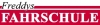 Logo bei Freddys Fahrschule