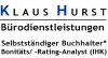 Logo Bürodienstleistungen Klaus Hurst - Selbstständiger Buchhalter*