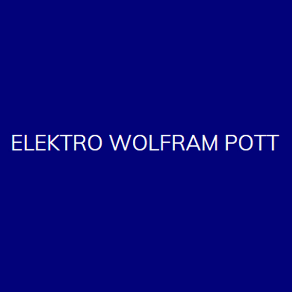Logo Wolfram Pott Elektroinstallation