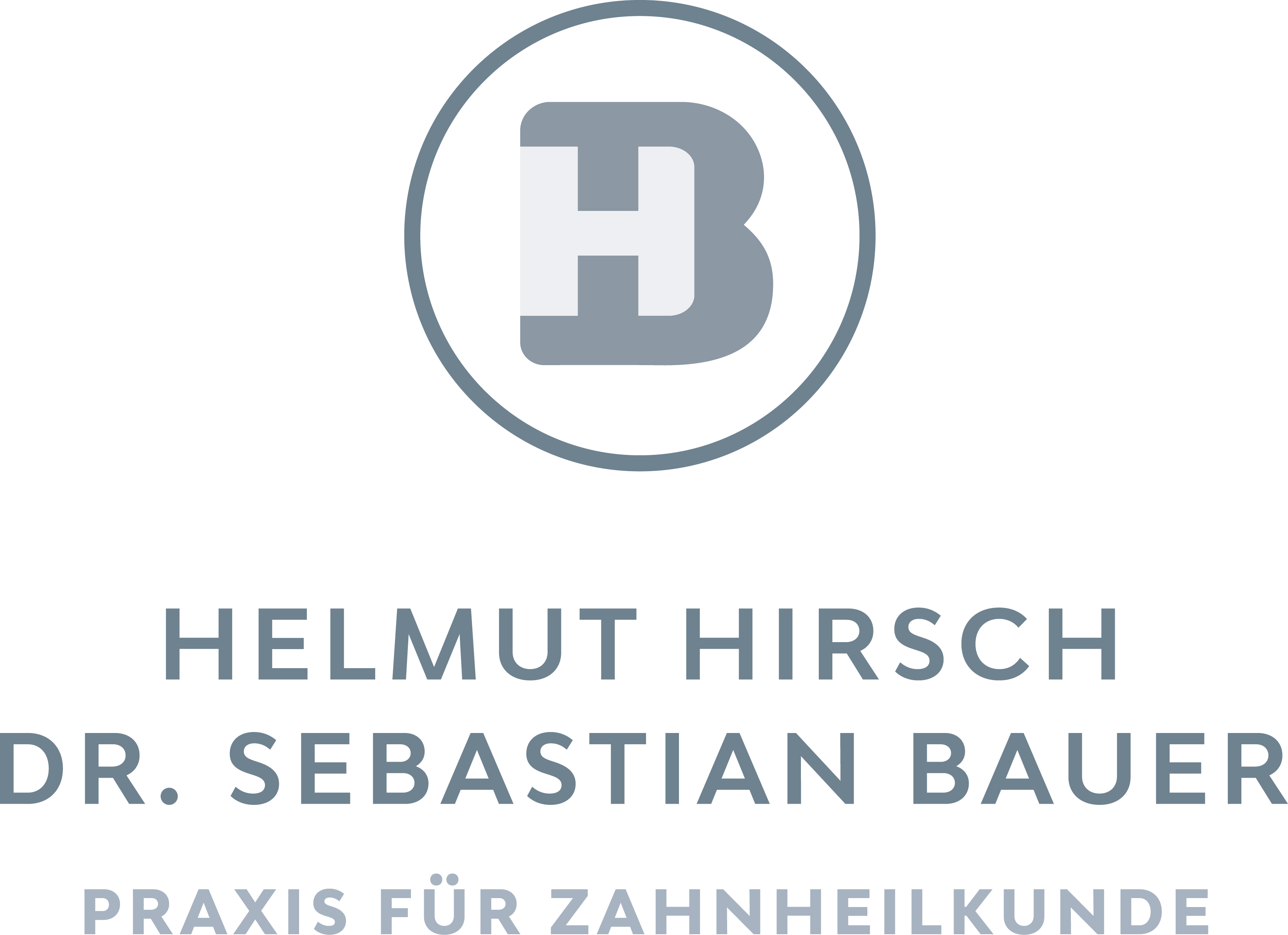 Logo Zahnärzte Helmut Hirsch und Dr. Sebastian Bauer