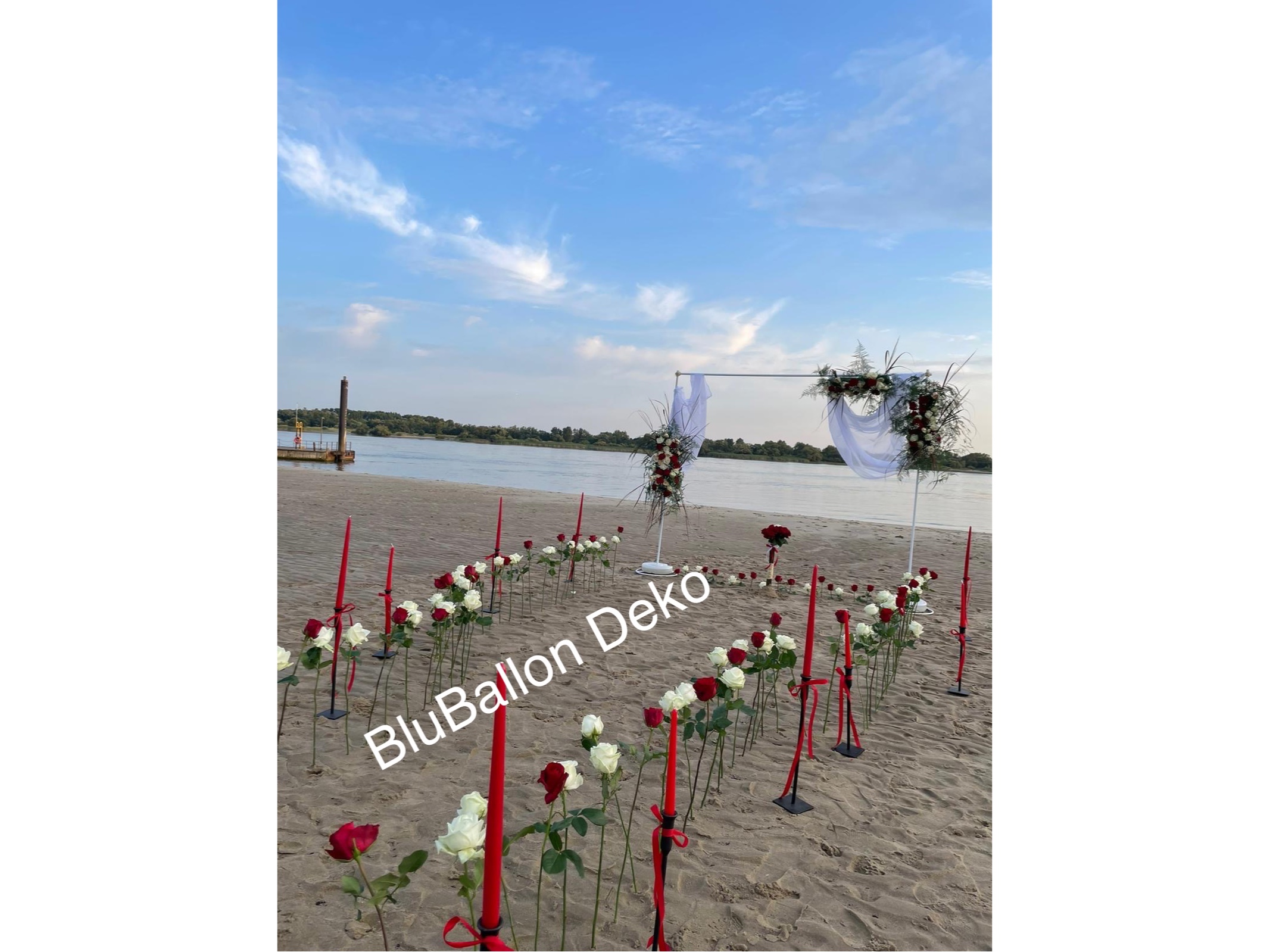 Bluballon Deko