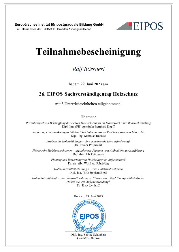 Börrnert Zimmerei + Holzbau GmbH & Co. KG