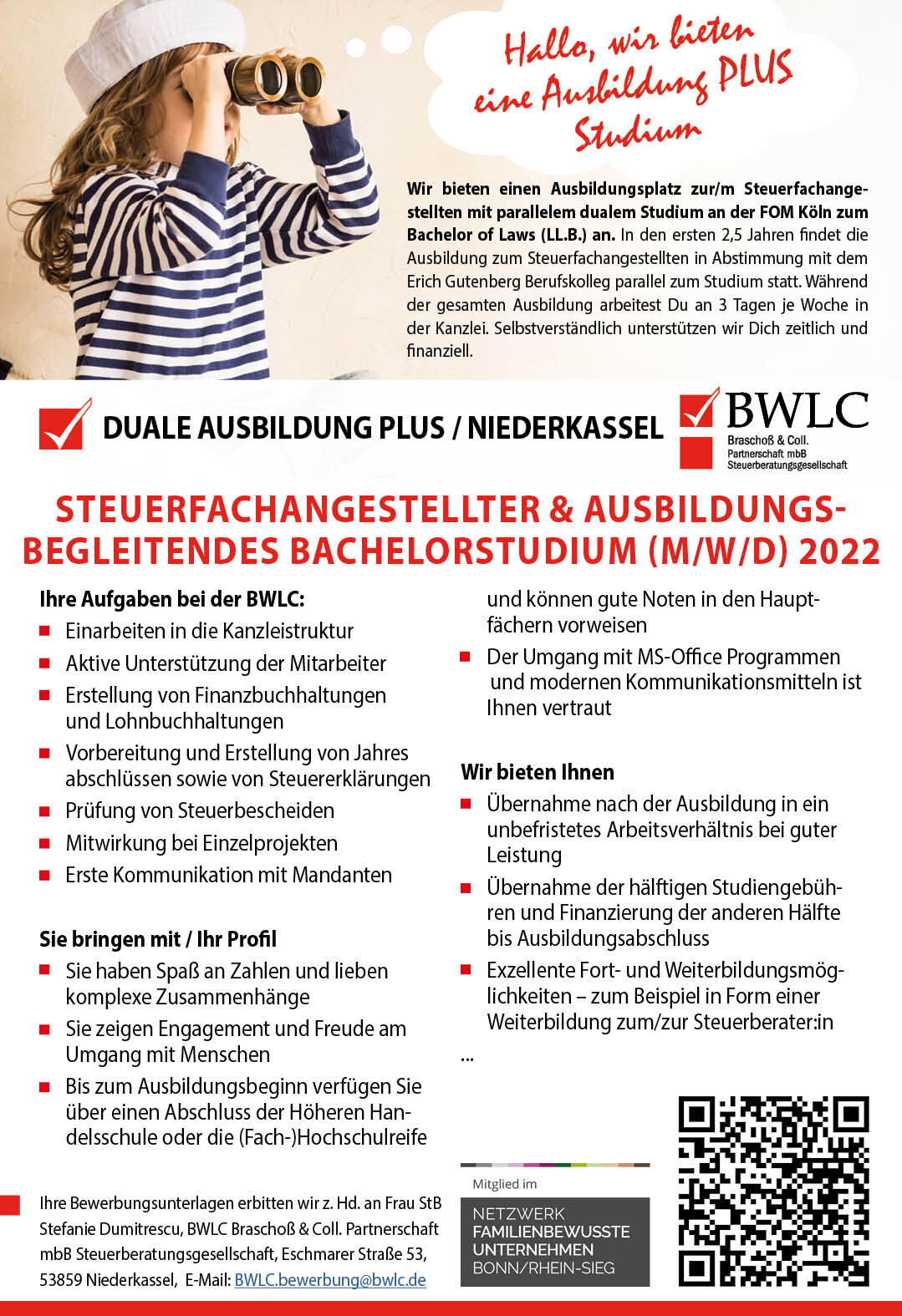 BWLC GmbH Steuerberater Rechtsanwälte