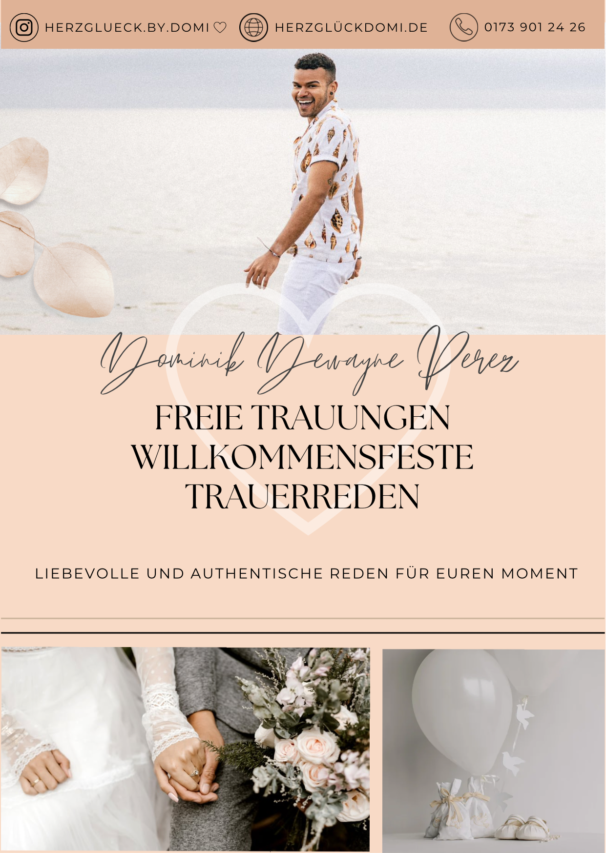 Freie Trauungen - Herzglück by Domi