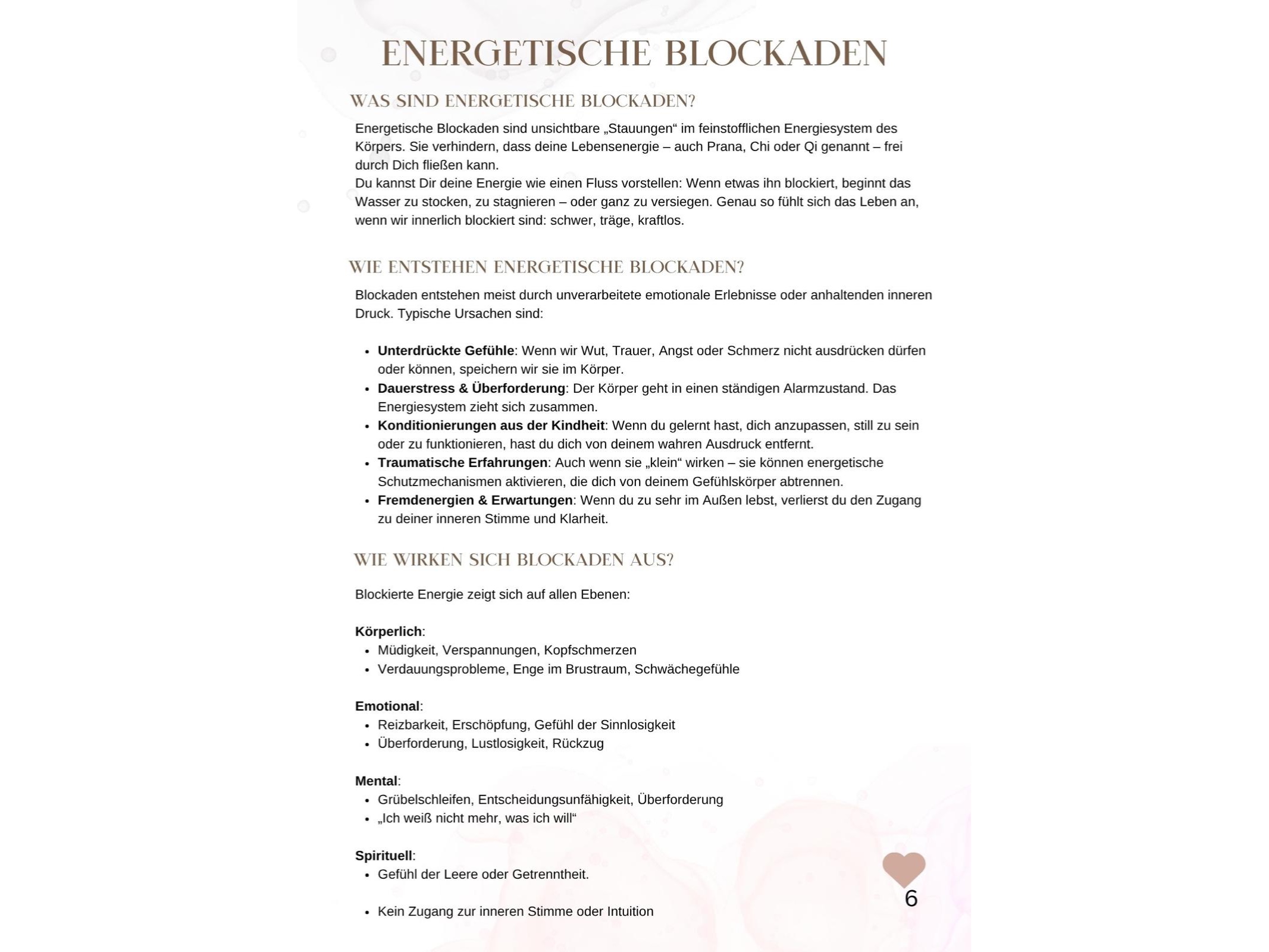 HEALING with sparkle mit Fenja Schürer