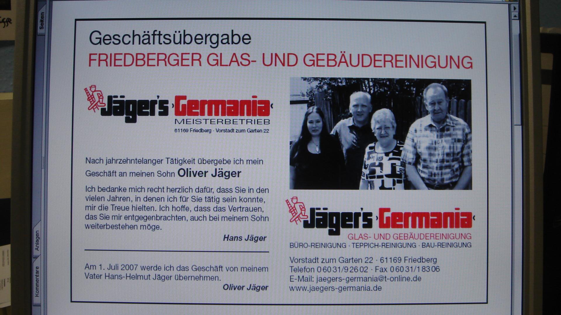Jäger's Germania