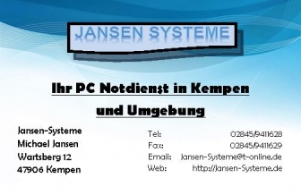 Jansen Systeme Computerservice