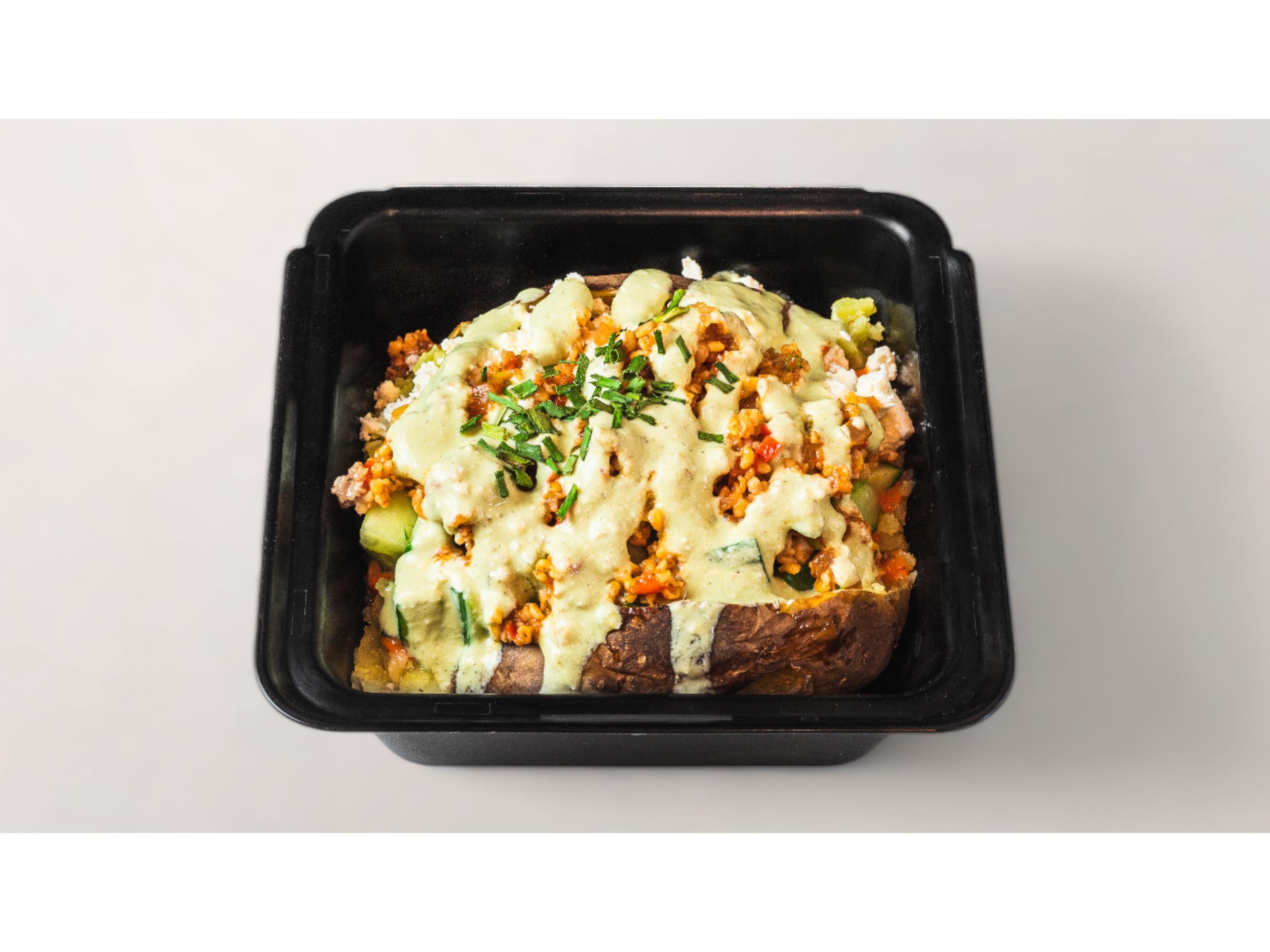 Knopfs Knolle Universitätsstraße (Ofenkartoffel und Stampf)