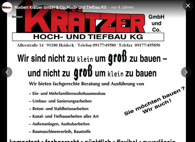 Krätzer GmbH & Co. Hoch-u. Tiefbau KG