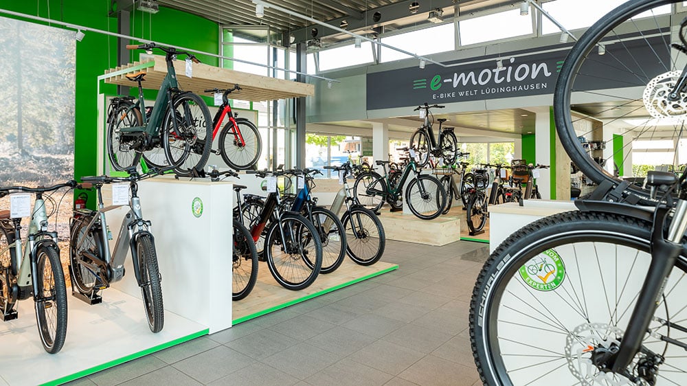 e-motion e-Bike Welt, Dreirad- & Lastenfahrrad-Zentrum Lüdinghausen