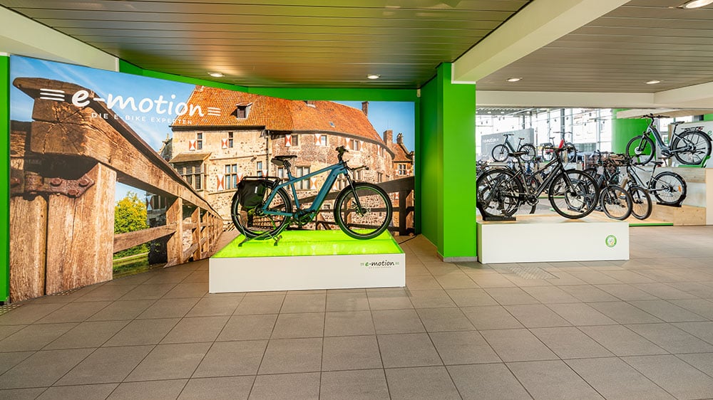 e-motion e-Bike Welt, Dreirad- & Lastenfahrrad-Zentrum Lüdinghausen