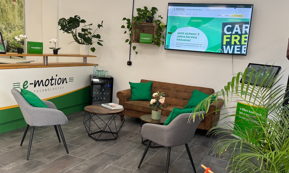 e-motion e-Bike Welt, Dreirad- & Lastenfahrrad-Zentrum Moers