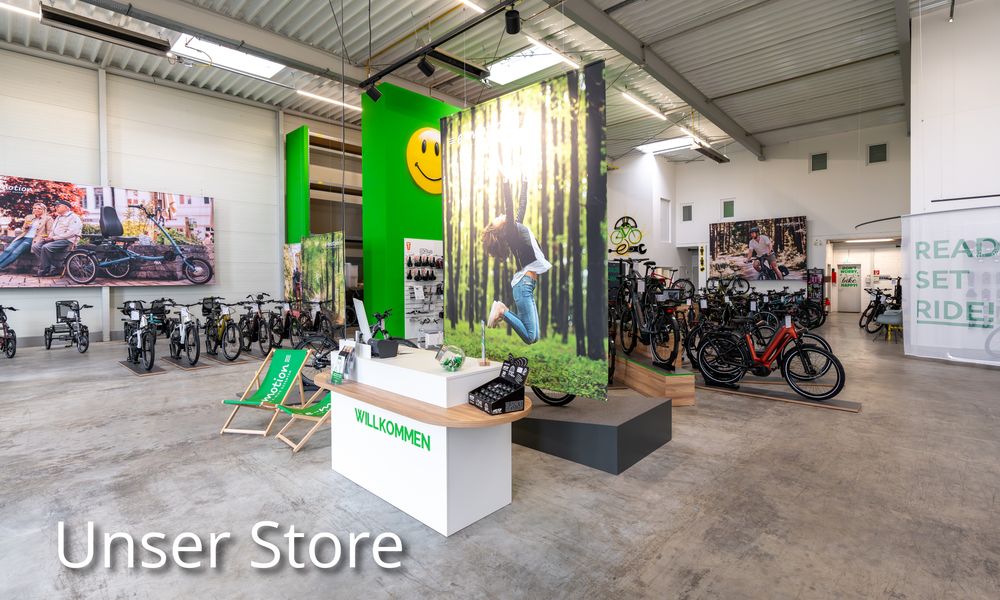e-motion e-Bike Welt, Dreirad- und Lastenfahrrad-Zentrum Mönchengladbach