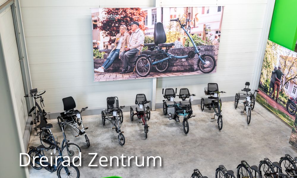 e-motion e-Bike Welt, Dreirad- und Lastenfahrrad-Zentrum Mönchengladbach