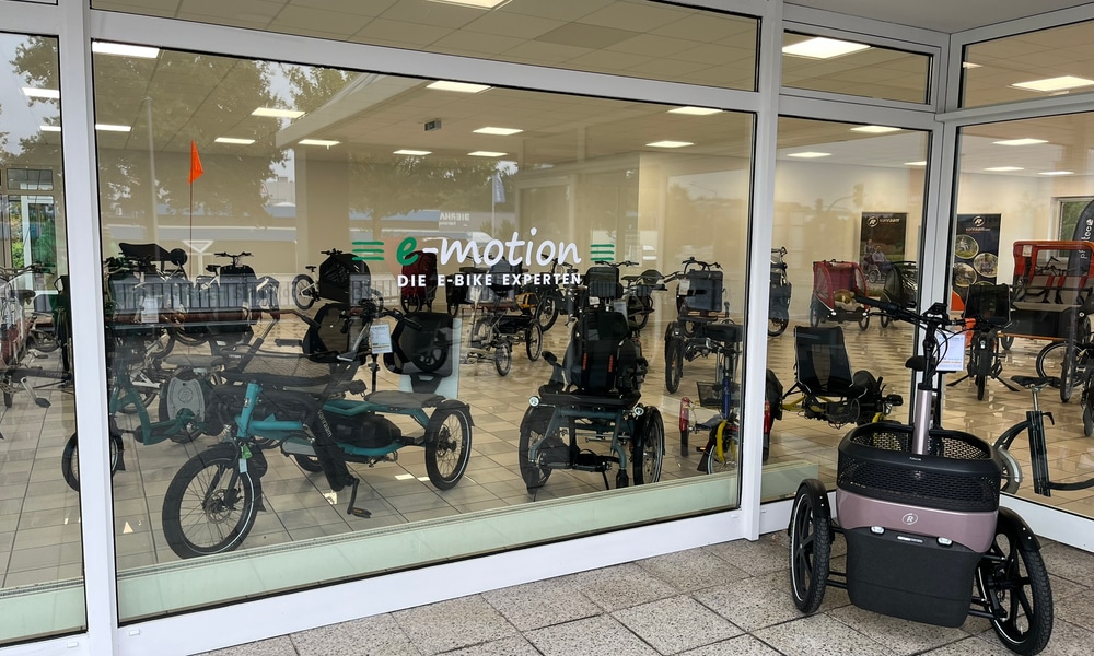 e-motion Showroom für e-Lastenräder & Dreiräder