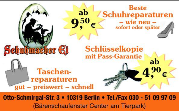 Schuhmacher Ei
