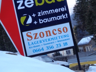 Szoncso Lagervermietung - KFZ Handel -Transporte - Winterdienst