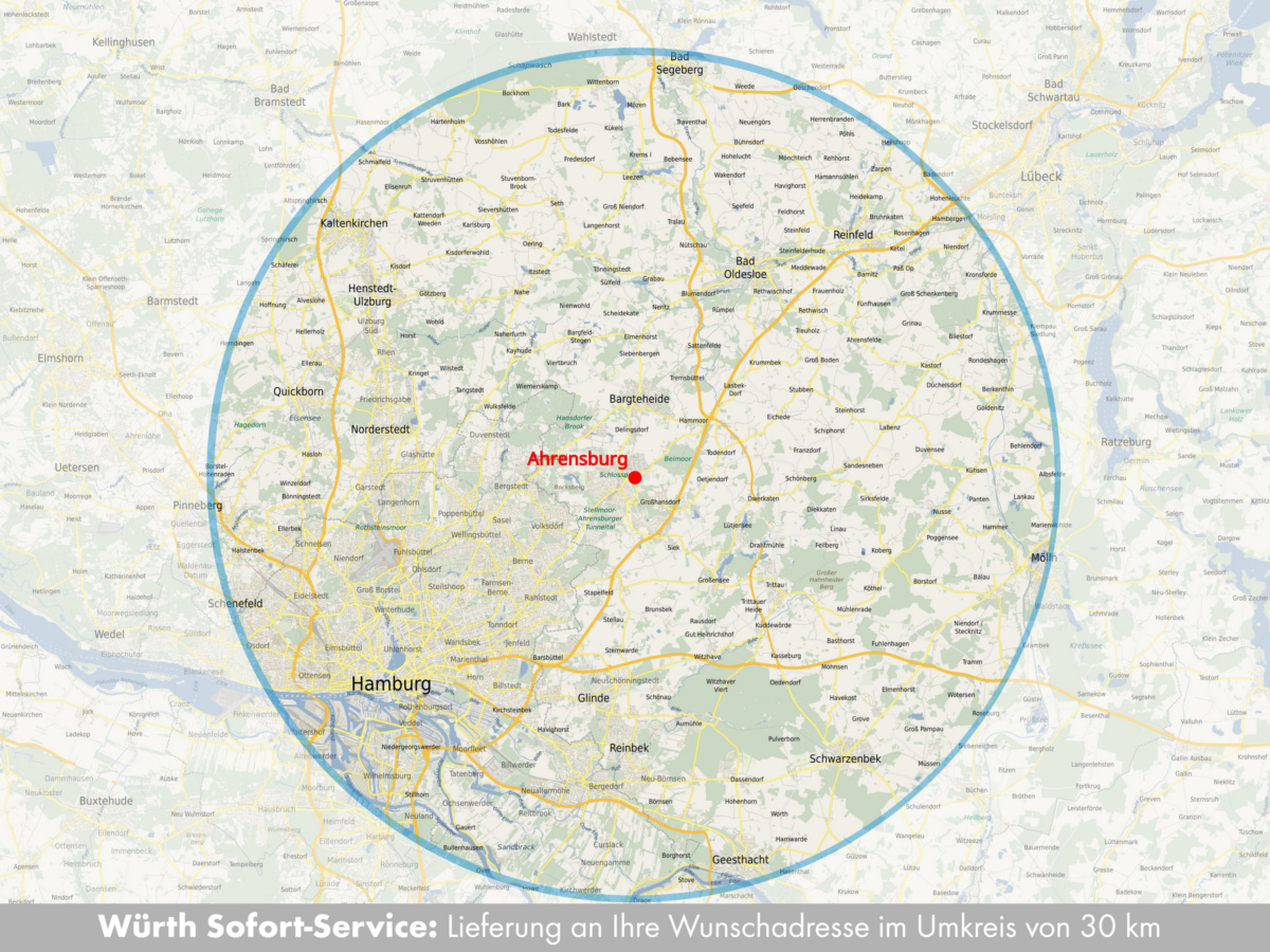 Würth Ahrensburg - Textildruck
