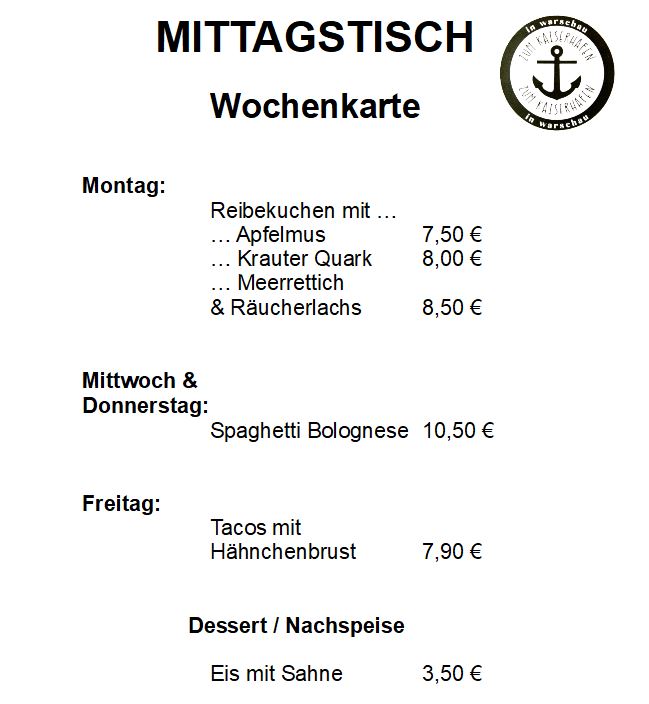 Zum Kaiserhafen in Warschau