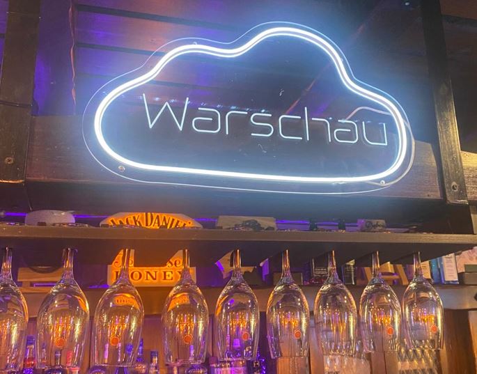 Zum Kaiserhafen in Warschau