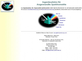http://angewandte-spektrometrie.de