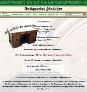 http://antiquariat-fuenkchen.de
