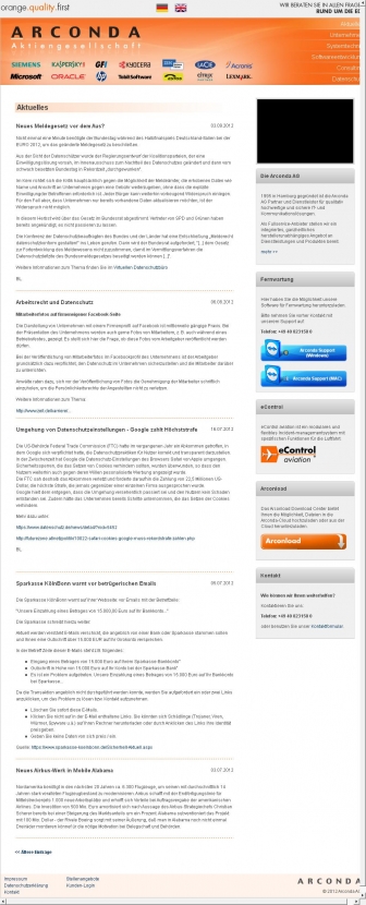 http://arconda.de