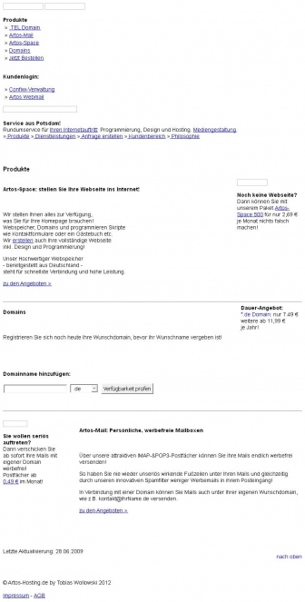 http://artos-hosting.de