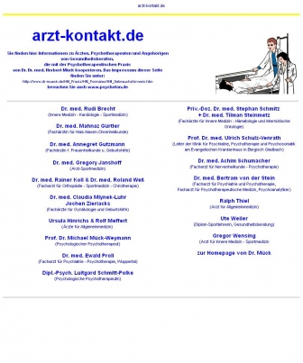 http://arzt-kontakt.de