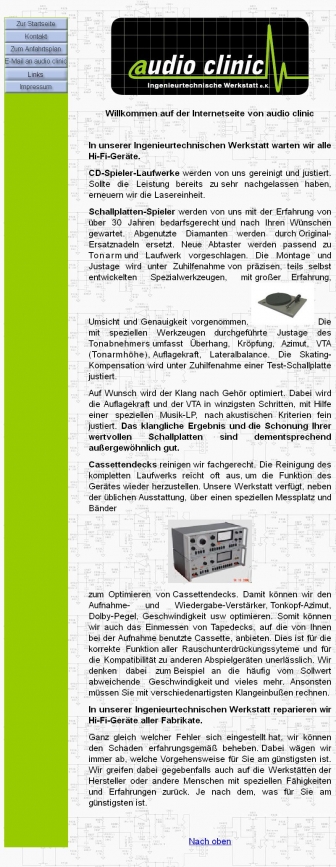 http://audio-clinic.de