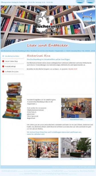 http://buecherinsel-binz.de