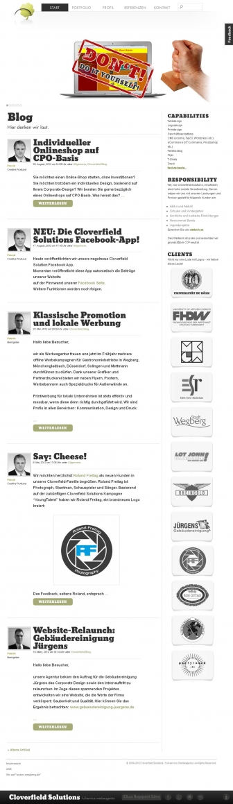 http://www.cloverfield-solutions.de