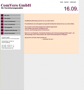 http://www.comvers.de