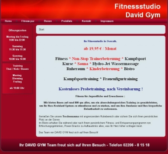 http://davidgym.de