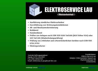 http://elektro-service-lau.de